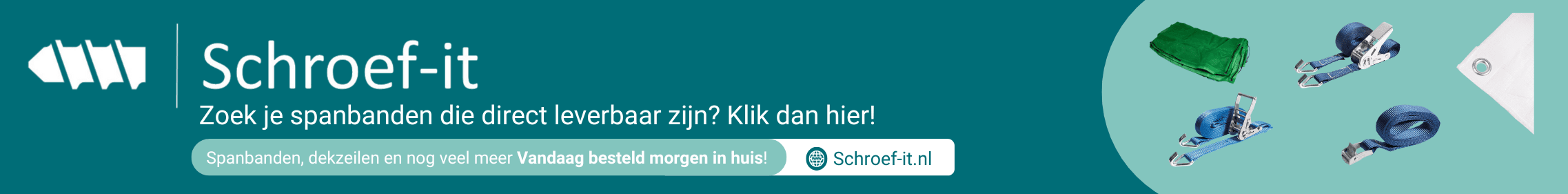 Schroef-it: spanbanden en ladingzekering