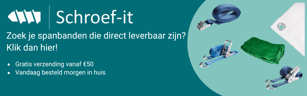 Schroef-it: spanbanden en ladingzekering